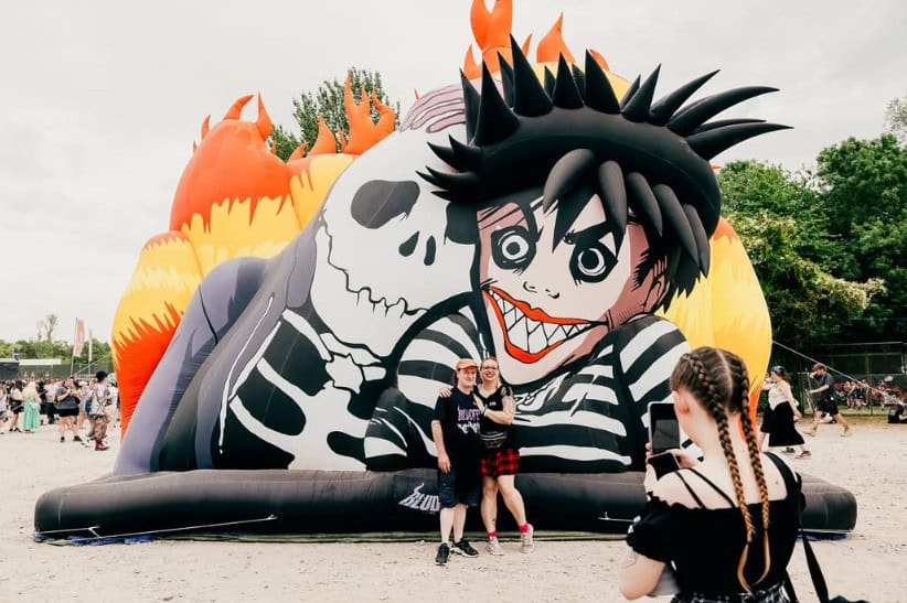 BludFest Inflatable structure