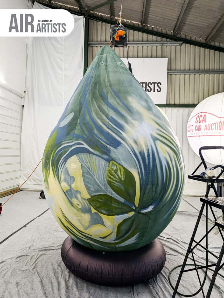 Inflatable Water Droplet