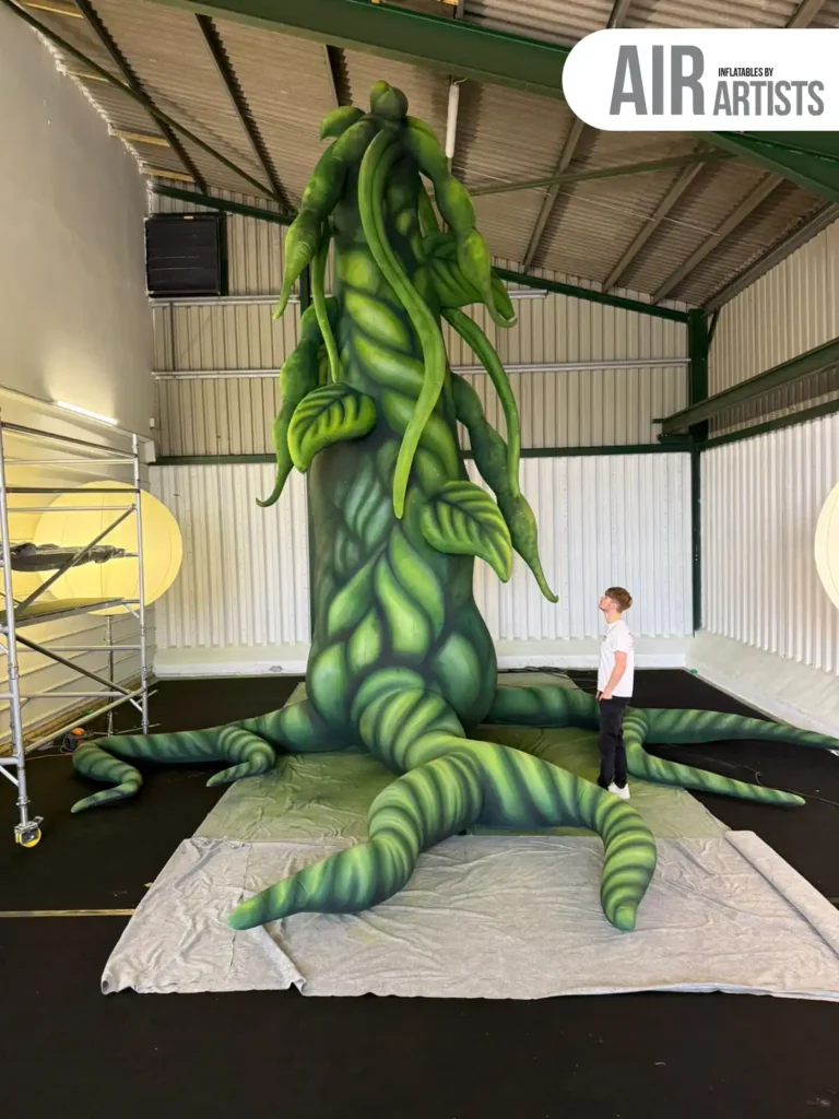 Inflatable Stage Prop Giant Beanstalk