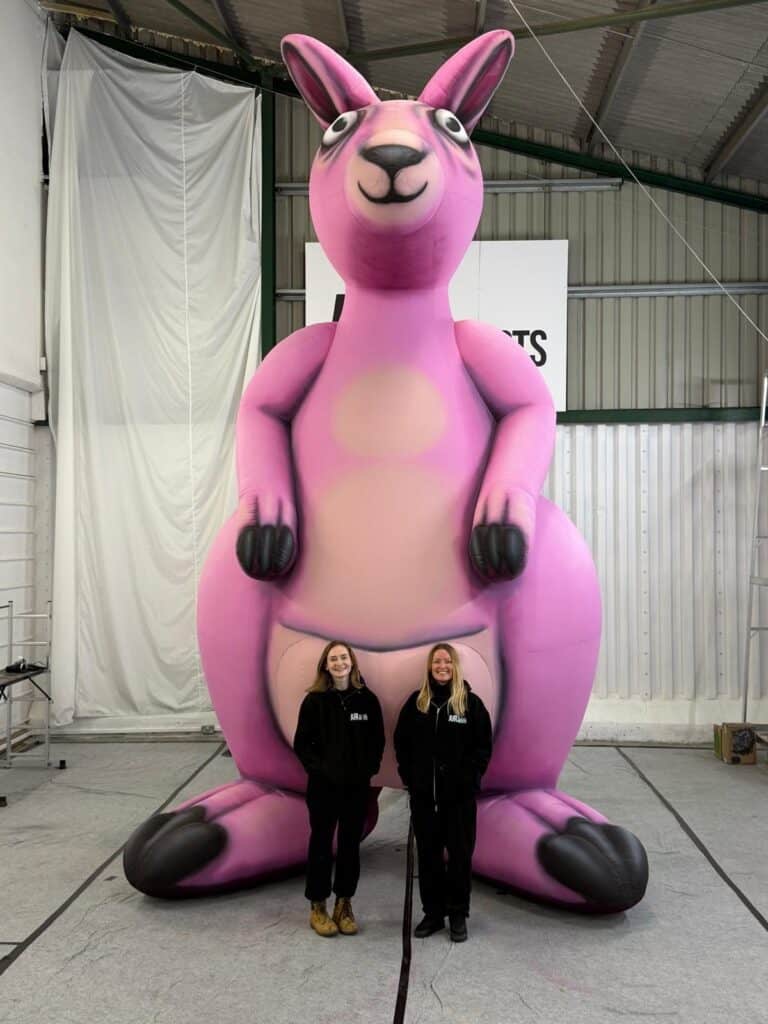 Skippy Pink Floyd Inflatable Kangaroo