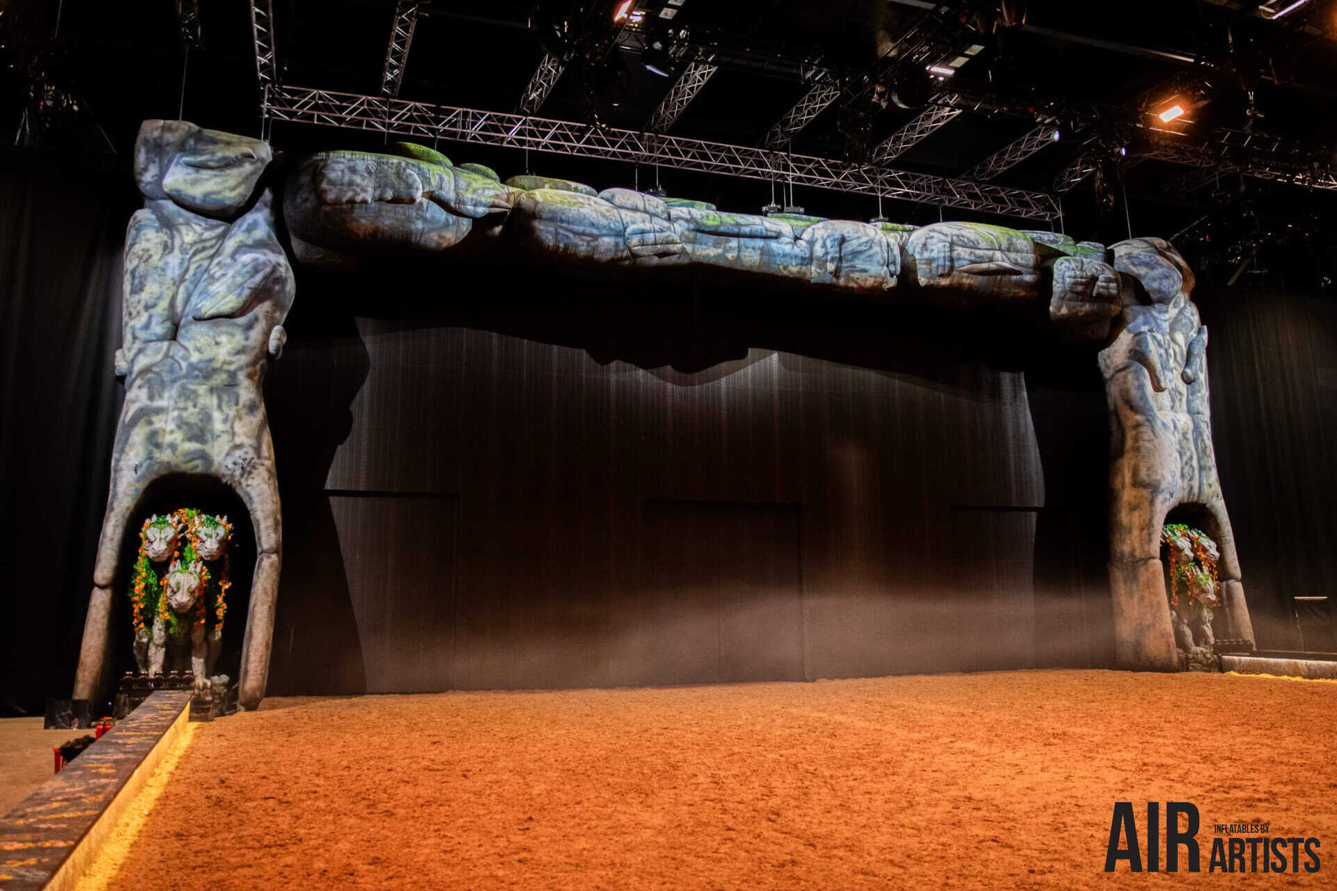 Cavalunna Rock entrance inflatable