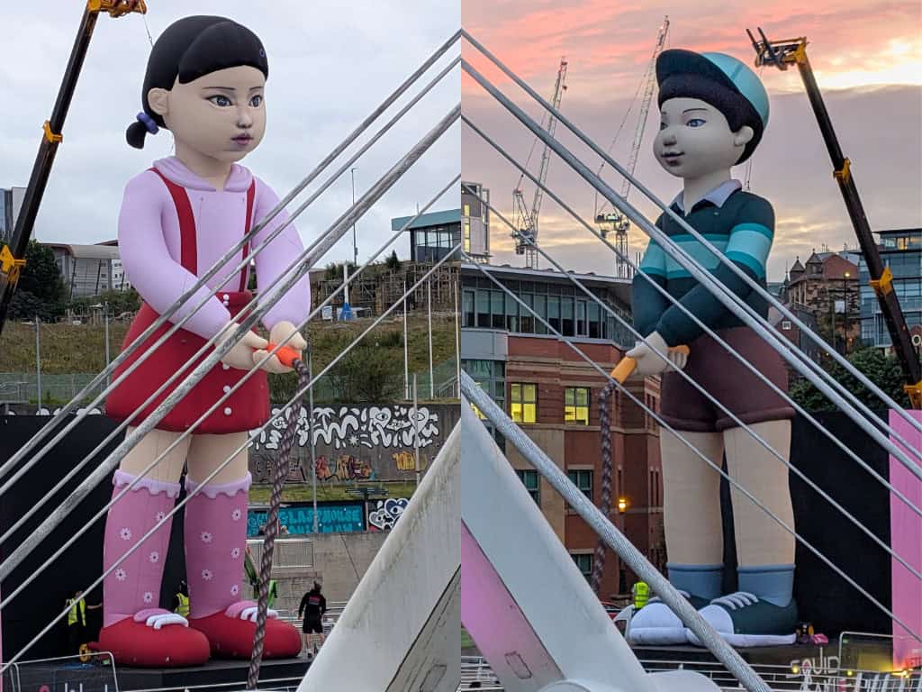 Giant squid games characters