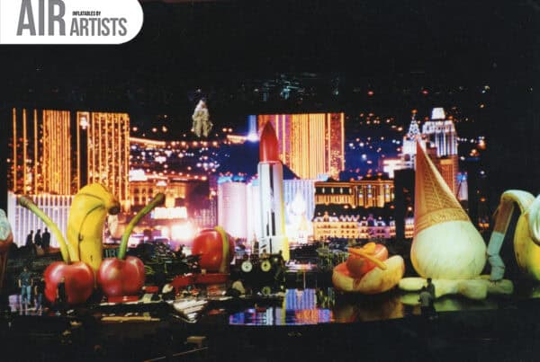 Stage inflatables for Leton John at caesars palace