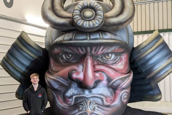 5 Metres Sumurai Inflatable Sculpture