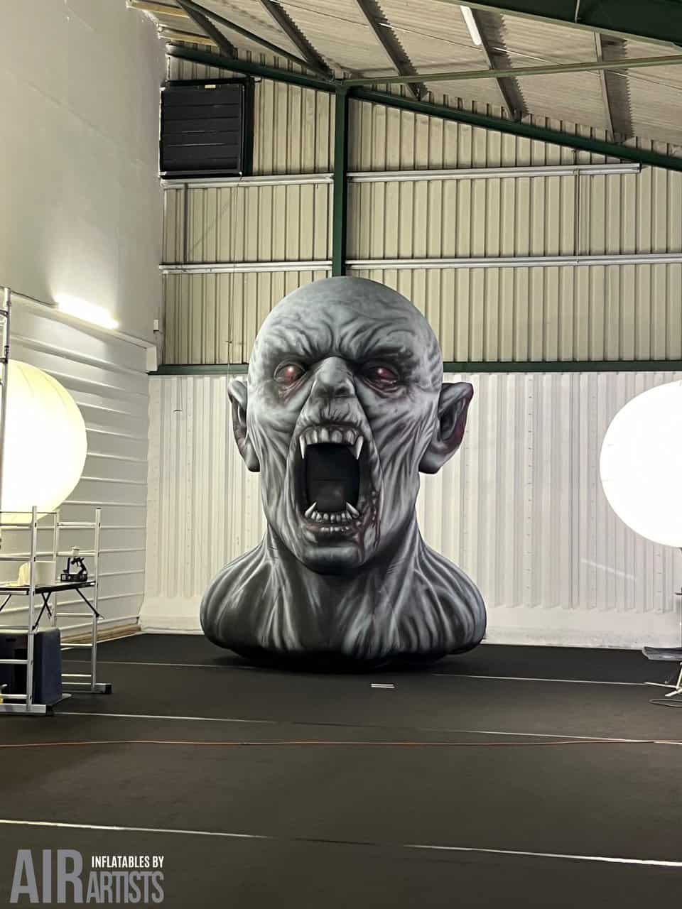 Vampire inflatable painted