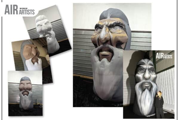 Wizard Inflatable Stage Prop